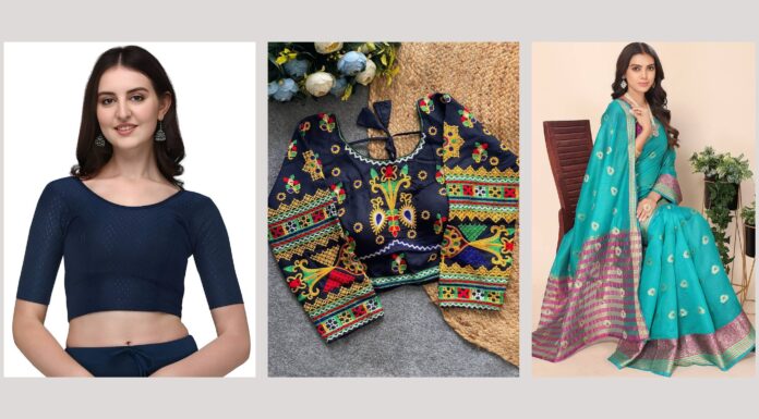 13 Classy Pot neck Blouse Designs to look Beautiful 13 Classy Pot neck Blouse Designs to look Beautiful