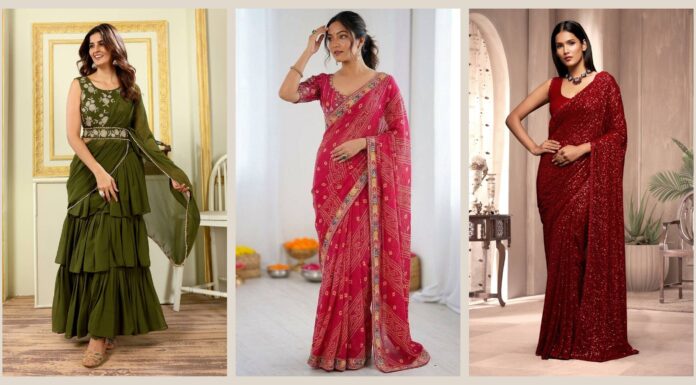 14 Dazzling Ruffle Style Sarees That Are Trending Now