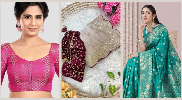 15 Splendid Blouse Designs Suitable For Chiffon And Silk Sarees