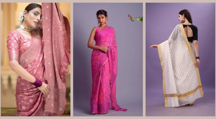 18 Different Types of Indian Sarees of Different States