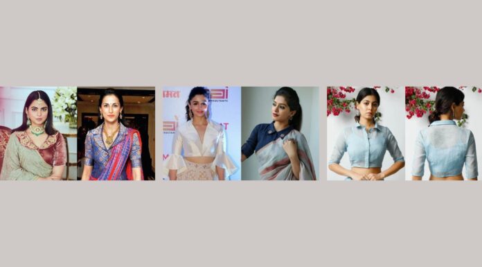 20 Stylish High Collar Neck Blouse Designs to Look More Stylish 20 Stylish High Collar Neck Blouse Designs to Look More Stylish