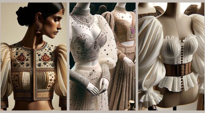 2024 Latest Puff Sleeve Blouse Designs for Pattu & Silk Sarees