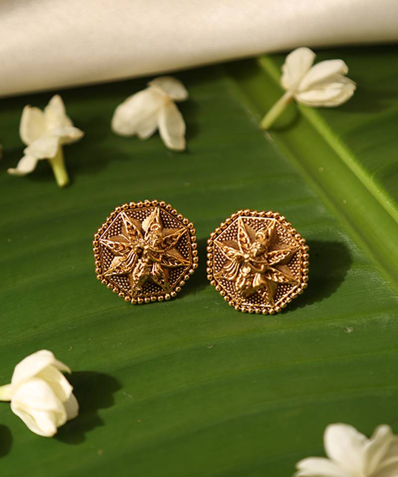 modern stud earrings