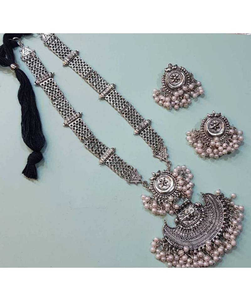 oxidised jewellery for Navratri Ideas