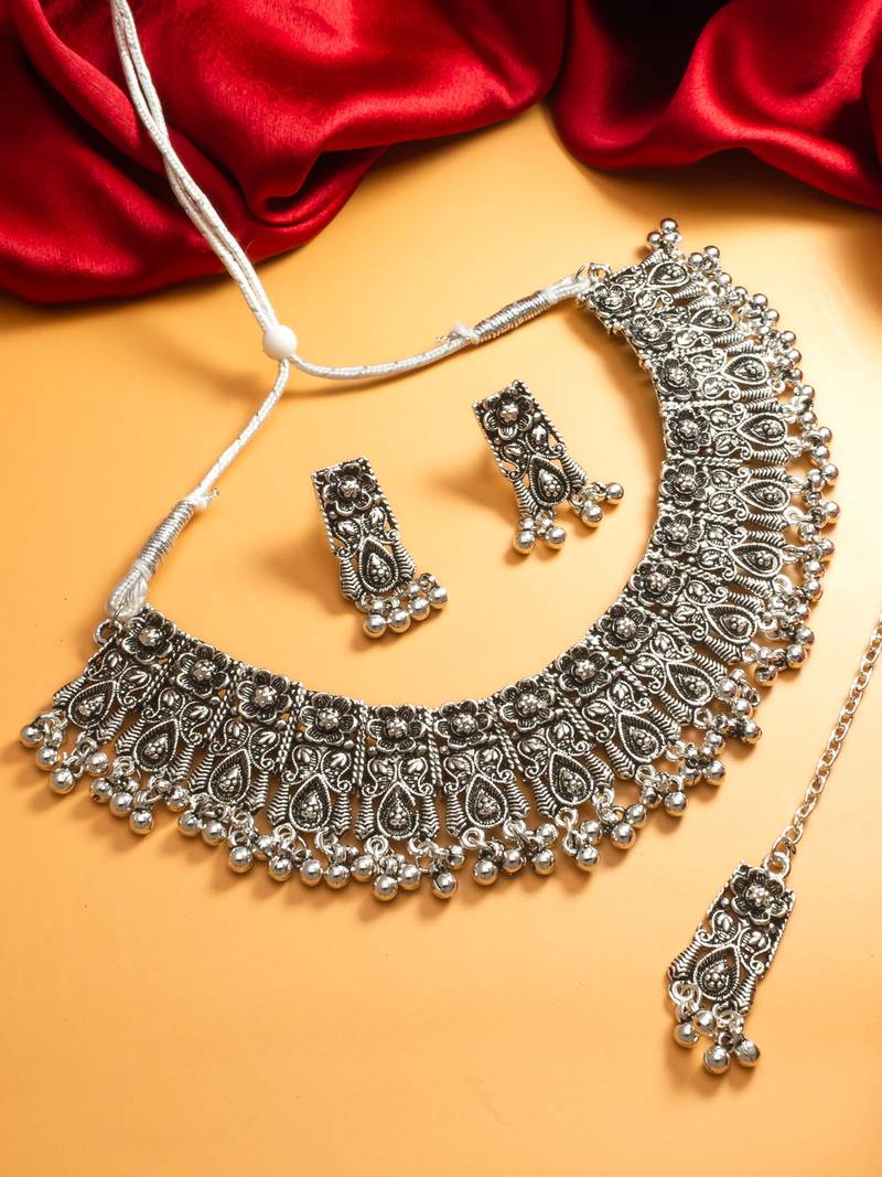 oxidised jewellery designs