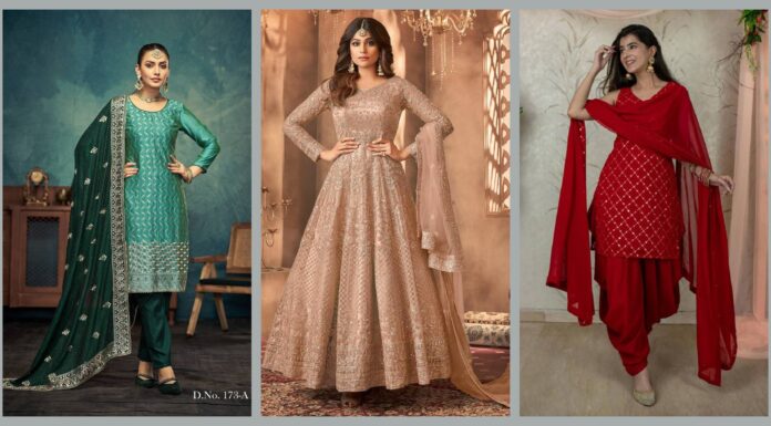 7 Must Have Designer Salwar Suits for Your Festive Wardrobe