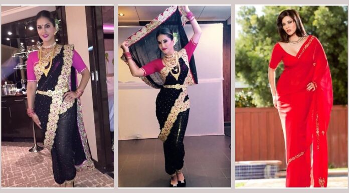 9 Sunny Leone Saree Draping Style that may help you to Look Hot! 9 Sunny Leone Saree Draping Style that may help you to Look Hot!