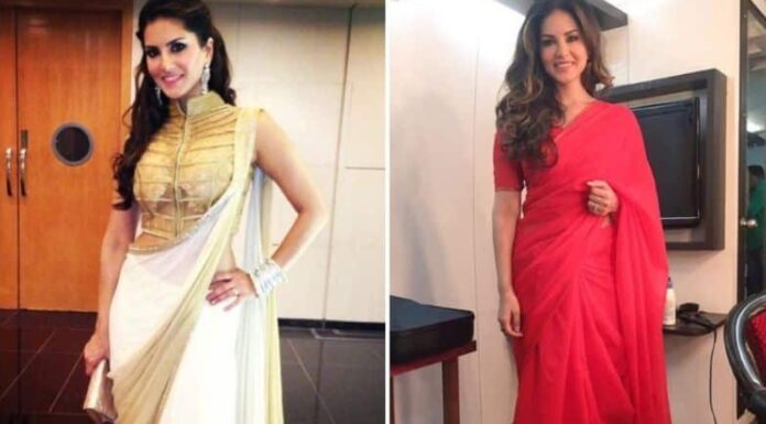 9 Sunny Leone Saree Draping Style that may help you to Look Hot!