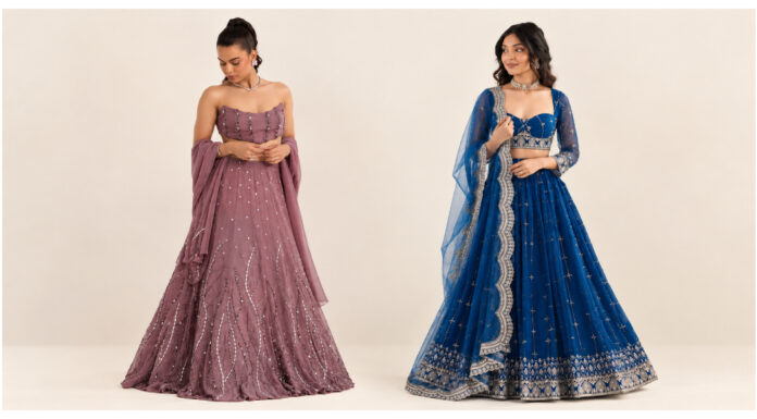 Corset Lehenga vs Traditional Lehenga: What Should an NRI Bride Wear? Corset Lehenga vs Traditional Lehenga_ What Should an NRI Bride Wear