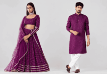 Lightweight Purple Navratri Dresses for Dancing All Night Lightweight Purple Navratri Outfits