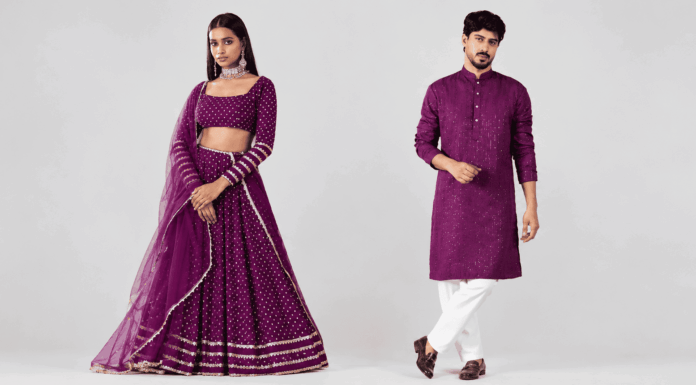 Lightweight Purple Navratri Dresses for Dancing All Night Lightweight Purple Navratri Outfits