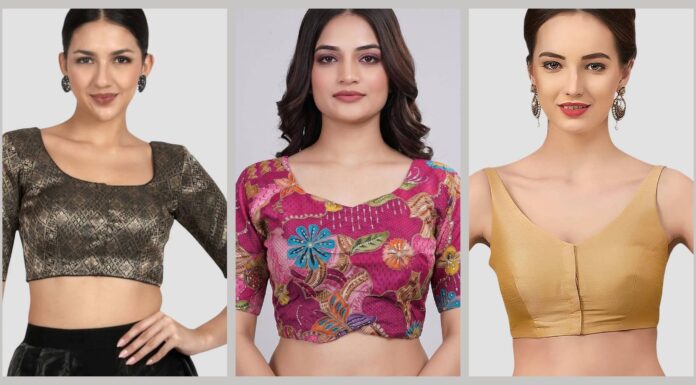 Top 18 Latest Trendy blouse designs 2019