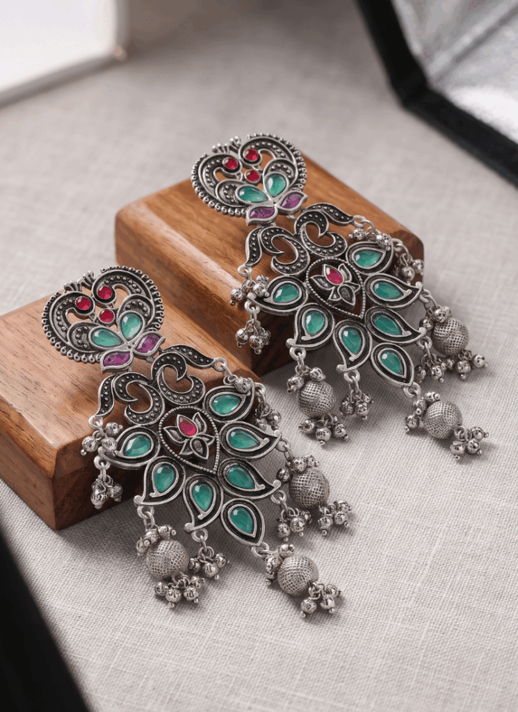 Oxidized Earrings